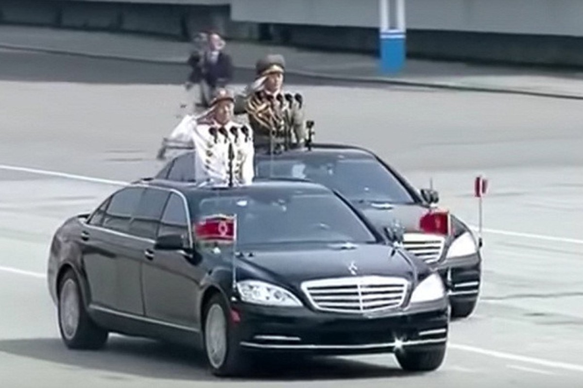&quot;Soi&quot; Mercedes S600 chong dan cua lanh dao Kim Jong Un